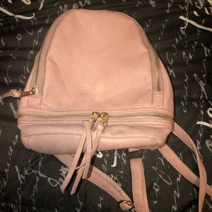 Pink medium size backpack